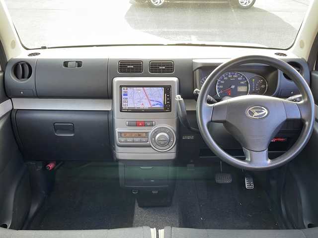 ダイハツ ムーヴ コンテ カスタム X 岩手県 2009(平21)年 7万km パールホワイトⅢ SDナビ/Bluetooth接続/DVD再生機能/ETC2.0/純正AW/フルオートエアコン/キーフリーシステム/フォグランプ/保証書/取扱説明書/前席エアバック
