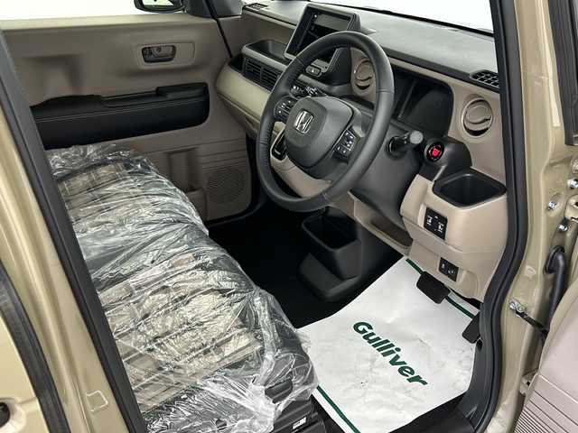 ホンダ Ｎ ＢＯＸ JOY ターボ 秋田県 2025(令7)年 0.1万km未満 ベージュ 4WD/ホンダセンシング/ECON/両側パワースライドドア/衝突被害軽減ブレーキ/レーンキープアシスト/レーダークルーズコントロール/前後コーナーセンサー/バックカメラ装着有/電子制御パーキングブレーキ/ブレーキオートホールド/ハーフレザーシート/前席シートヒーター/本革巻きステアリング/パドルシフト/オートライト/オートマチックハイビーム/LEDヘッドライト/スマートキー/プッシュスタート