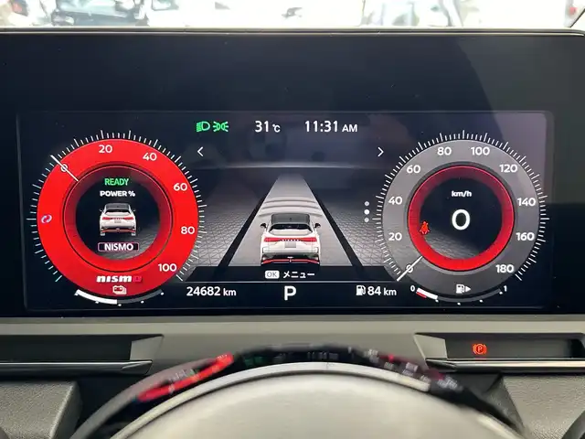 日産 オーラ ニスモ 愛知県 2023(令5)年 2.5万km ダークメタルグレー/スーパーブラック2トーン 純正メーカーナビ・フルセグＴＶ/アラウンドビューモニター/プロパイロット/インテリジェントルームミラー/シートヒーター/ハーフレザーシート/USBソケット/ETC2.0/コーナーセンサー/ドライブレコーダー前後/スマートキー/レーダークルーズコントロール/ブラインドスポットモニター/禁煙車