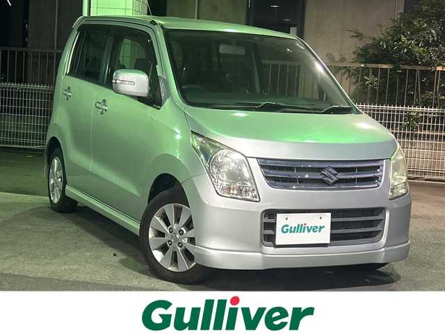 スズキ ワゴンＲ FX－LTDⅡ 京都府 2009(平21)年 7.7万km シルキーシルバーメタリック 禁煙車/社外SDナビ(NX609)/ワンセグテレビ/DVD視聴可能/Bluetooth/バックカメラ/ビルトインETC/プッシュスタート/スマートキー/スペアキー/純正アルミホイール 14インチ/電動格納ミラー/純正フロアマット