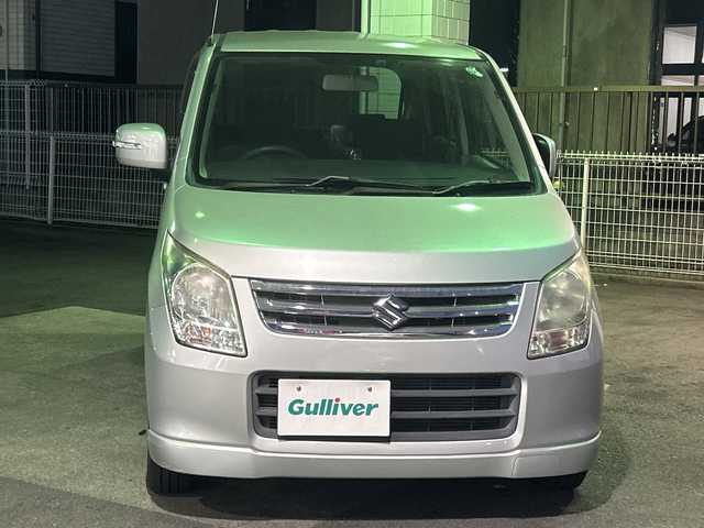 スズキ ワゴンＲ FX－LTDⅡ 京都府 2009(平21)年 7.7万km シルキーシルバーメタリック 禁煙車/社外SDナビ(NX609)/ワンセグテレビ/DVD視聴可能/Bluetooth/バックカメラ/ビルトインETC/プッシュスタート/スマートキー/スペアキー/純正アルミホイール 14インチ/電動格納ミラー/純正フロアマット