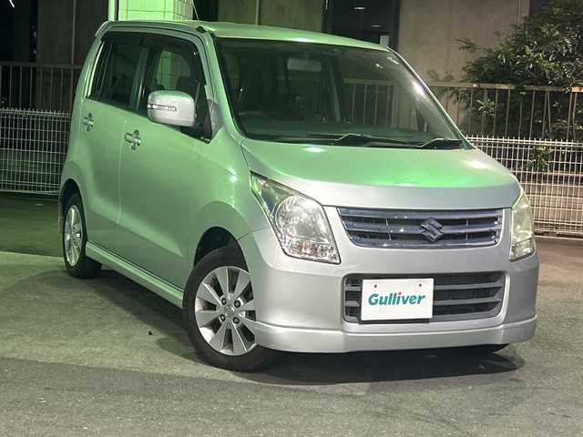 スズキ ワゴンＲ FX－LTDⅡ 京都府 2009(平21)年 7.7万km シルキーシルバーメタリック 禁煙車/社外SDナビ(NX609)/ワンセグテレビ/DVD視聴可能/Bluetooth/バックカメラ/ビルトインETC/プッシュスタート/スマートキー/スペアキー/純正アルミホイール 14インチ/電動格納ミラー/純正フロアマット