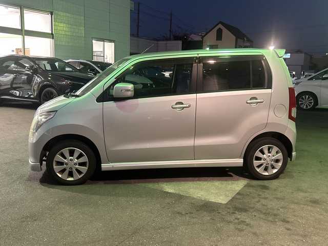 スズキ ワゴンＲ FX－LTDⅡ 京都府 2009(平21)年 7.7万km シルキーシルバーメタリック 禁煙車/社外SDナビ(NX609)/ワンセグテレビ/DVD視聴可能/Bluetooth/バックカメラ/ビルトインETC/プッシュスタート/スマートキー/スペアキー/純正アルミホイール 14インチ/電動格納ミラー/純正フロアマット