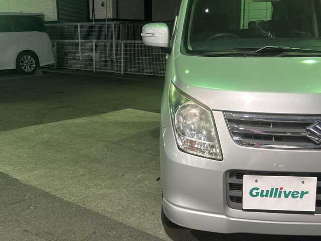 スズキ ワゴンＲ FX－LTDⅡ 京都府 2009(平21)年 7.7万km シルキーシルバーメタリック 禁煙車/社外SDナビ(NX609)/ワンセグテレビ/DVD視聴可能/Bluetooth/バックカメラ/ビルトインETC/プッシュスタート/スマートキー/スペアキー/純正アルミホイール 14インチ/電動格納ミラー/純正フロアマット