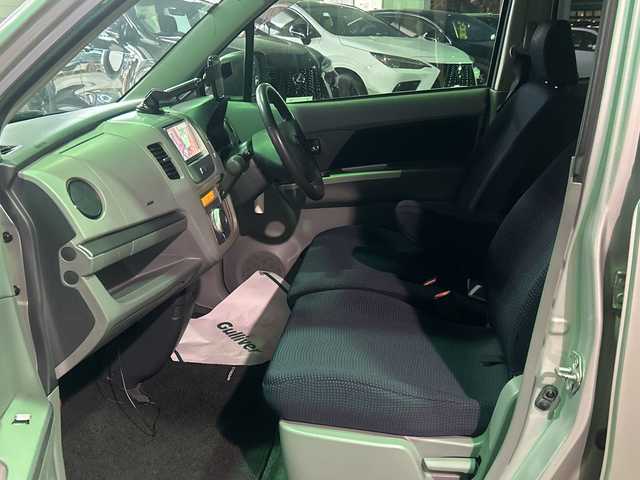 スズキ ワゴンＲ FX－LTDⅡ 京都府 2009(平21)年 7.7万km シルキーシルバーメタリック 禁煙車/社外SDナビ(NX609)/ワンセグテレビ/DVD視聴可能/Bluetooth/バックカメラ/ビルトインETC/プッシュスタート/スマートキー/スペアキー/純正アルミホイール 14インチ/電動格納ミラー/純正フロアマット