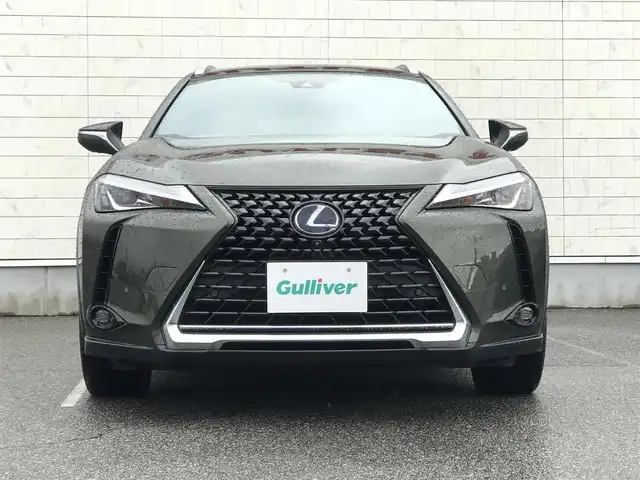 レクサス ＵＸ 250h バージョンC 富山県 2019(令1)年 8.4万km テレーンカーキマイカM 純正ナビ/フルセグＴＶ／Ｂｌｕｅｔｏｏｔｈ/全方位カメラ/レーダークルーズコントロール/プリクラッシュセーフティ/レザーシート／シートヒーター/ステアリングヒーター/ＥＴＣ２．０/コーナーセンサー/スマートキー/プッシュスタート/運転席メモリーシート/運転席&助手席パワーシート/純正AW18インチ/LEDヘッドライト/W＋サイドエアバック/カーテンエアバック