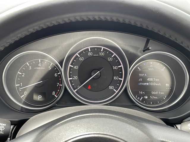 マツダ ＣＸ－５ 25S Lパッケージ 山形県 2017(平29)年 5.7万km ソウルレッドクリスタルM 禁煙車/i-ACTIVSENSE/・トラクションコントロールシステム（ＴＣＳ）/・アイ・ストップ（ｉ－ｓｔｏｐ）/・マツダ・レーダー・クルーズ・コントロール（ＭＲＣＣ）/・レーンキープ・アシスト・システム（ＬＡＳ）/レザーシート/BOSEサウンド/純正ナビ(CD.DVD.BT.USB.AUX)/バック.サイドカメラ/フルセグ/ヘッドアップディスプレイ/ブレインドスポットモニター/パワーバックドア/パーキングセンサー/シートヒーター/ステアリングヒーター/ETC２．０/電動パーキングブレーキ/オートホールド/LEDヘッドライト/ドライブレコーダー/プッシュスタート/スマートキーｘ２