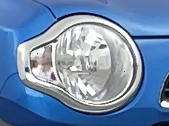 スズキ ハスラー G 群馬県 2019(令1)年 4.6万km ブリスクブルーメタリック/ホワイト2トーンルーフ 衝突被害軽減ブレーキ　社外７インチナビ　ヘッドライトレベライザー　シートヒーター　ステアリングリモコン　横滑り防止装置　盗難防止装置　ドライブレコーダー　ＥＴＣ　スマートキー　プッシュスタート　禁煙車
