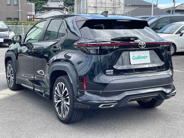 トヨタ ヤリスクロス Z 長崎県 2021(令3)年 4万km ブラックマイカ ワンオーナー/純正ディスプレイオーディオ/USB/BT/Mira cast/バックカメラ/モデリスタエアロ/ハーフレザーシート/D席パワーシート/前席シートヒーター/トヨタセーフティセンス/レーダークルーズコントロール/レーンキープアシスト/ドライブレコーダー前後/LEDヘッドライト/オートマチックハイビーム/ビルトインETC