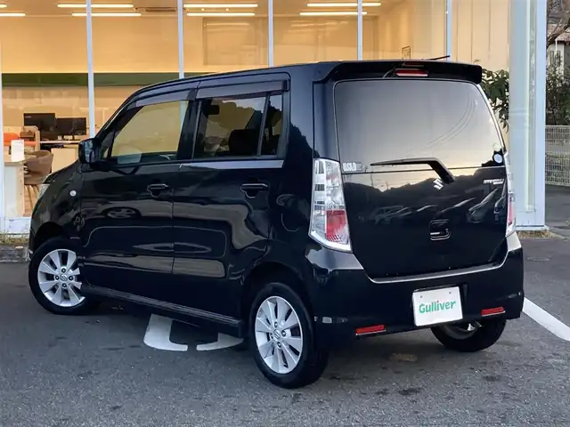 スズキ ワゴンＲ スティングレー X 愛媛県 2009(平21)年 6.2万km ブルーイッシュブラックパール3 社外HDDナビ /・CD DVD ワンセグTV MSV /プッシュスタート /HIDヘッドライト/ベンチシート /ドアバイザー /フロアマット