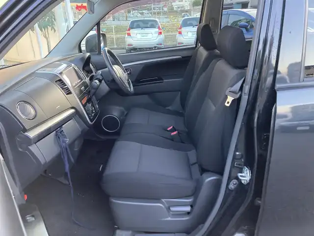 スズキ ワゴンＲ スティングレー X 愛媛県 2009(平21)年 6.2万km ブルーイッシュブラックパール3 社外HDDナビ /・CD DVD ワンセグTV MSV /プッシュスタート /HIDヘッドライト/ベンチシート /ドアバイザー /フロアマット