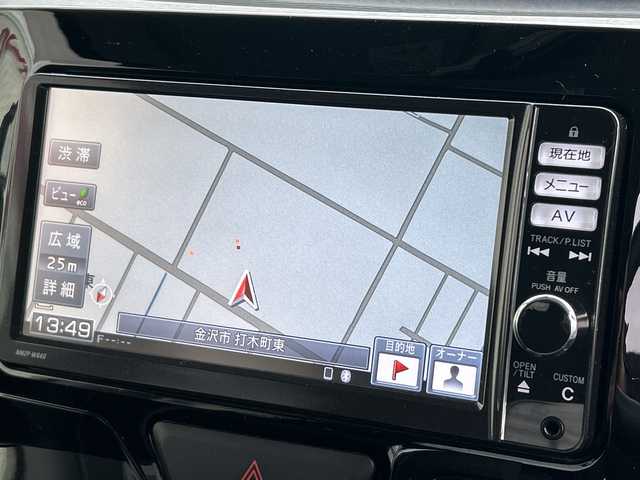 ダイハツ タント X SA 富山県 2014(平26)年 7.3万km ナイトシャドーパープルクリスタルM 純正ナビ/フルセグTV/Bluetooth/バックカメラ/ドライブレコーダー/衝突被害軽減ブレーキ/横滑り防止装置/片側パワースライドドア/プッシュスタート/スマートキー/LEDヘッドライト/ETC