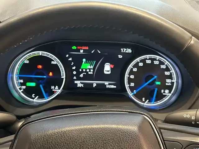 トヨタ ハリアー ハイブリッド Z レザーパッケージ 埼玉県 2021(令3)年 5.2万km ブラック Toyota Safety Sense	/純正12.3インチメモリナビ/　　BT/USB/AUX/Miracast/パノラミックビューモニター/JBLサウンド/ヘッドアップディスプレイ/デジタルインナーミラー/本革シート/前席シートヒーター/前席エアシート/前席パワーシート/パワーバックドア/LEDオートライト/ステアリングヒーター/ブラインドスポットモニター/クリアランスソナー/純正ドライブレコーダー/純正19インチアルミホイール/ビルトインETC2.0/スマートキー×2/禁煙車