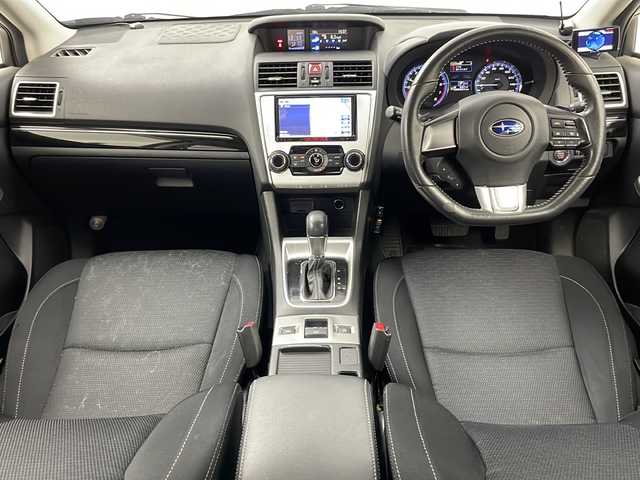 スバル レヴォーグ 1．6GT アイサイト 道央・札幌 2014(平26)年 9.7万km クリスタルホワイトP ・社外ナビCD&DVD&USB&iPod&TV/・4WD/・バックカメラ/・衝突軽減ブレーキ/・レーダークルーズコントロール/・パドルシフト/・純正フロアマット/・社外エンジンスターター/・社外レーダー/・社外ドライブレコーダー前後/・オートライト/・キセノンヘッドライト/・ETC/・スマートキー/・アイドリングストップ