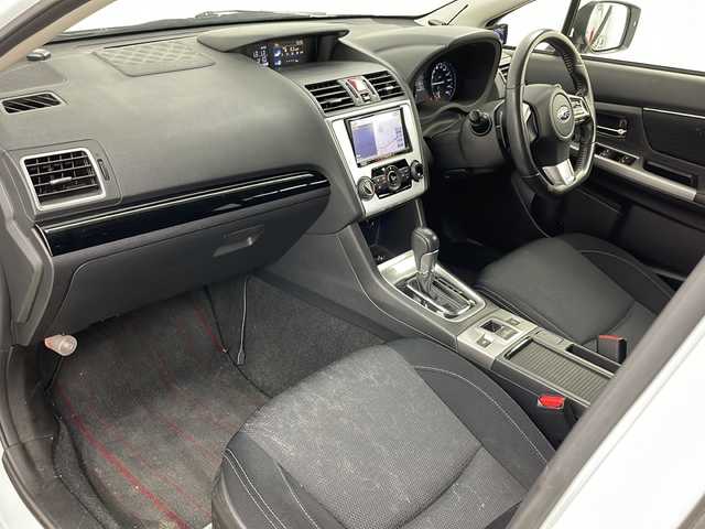 スバル レヴォーグ 1．6GT アイサイト 道央・札幌 2014(平26)年 9.7万km クリスタルホワイトP ・社外ナビCD&DVD&USB&iPod&TV/・4WD/・バックカメラ/・衝突軽減ブレーキ/・レーダークルーズコントロール/・パドルシフト/・純正フロアマット/・社外エンジンスターター/・社外レーダー/・社外ドライブレコーダー前後/・オートライト/・キセノンヘッドライト/・ETC/・スマートキー/・アイドリングストップ
