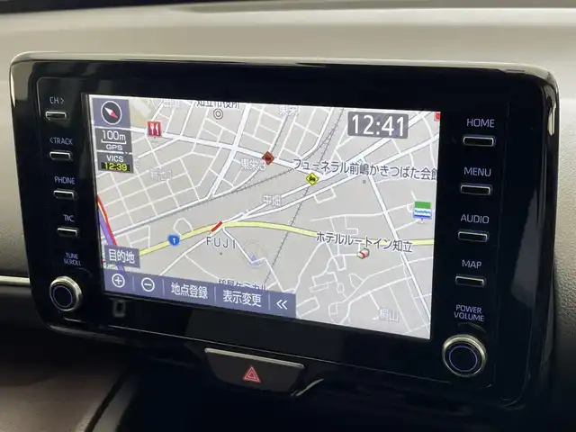 トヨタ ヤリスクロス ハイブリッド Z 愛知県 2022(令4)年 2.2万km ブラックマイカ/ベージュ 2トーン 純正8型ディスプレイナビ　ミラキャスト　Bluetooth　ハーフレザー　シートヒーター　バックカメラ　前後ドラレコ　セーフティセンス　衝突軽減　追従クルコン　車線逸脱　ＬＥＤオートライト　フォグ　コーナーセンサー　パワーシート　ツートンカラー　ワンオナ　保証書　取説　禁煙車