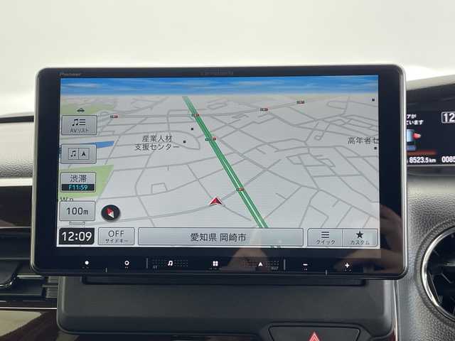 ホンダ Ｎ ＢＯＸ カスタム L コーディネートスタイル 愛知県 2023(令5)年 0.9万km ミッドナイトブルービームM オプションメモリナビ/（DTV/Bluetooth）/衝突軽減/レーンキープアシスト/先行車発進検知/コーナーセンサー/追従機能付きクルーズコントロール/バックカメラ/ETC/両側パワースライドドア/レザーシート/シートヒーター/シーケンシャルウィンカー/LEDヘッドライト/フォグランプ/ウィンカーミラー/電格ミラー/ドアバイザー