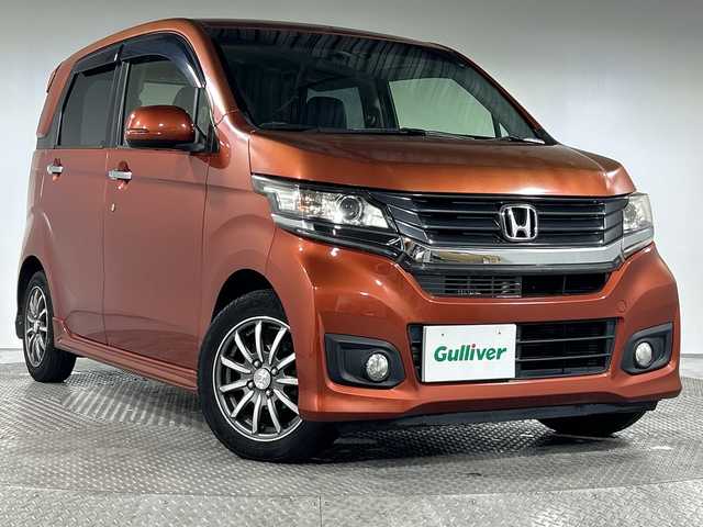 ホンダ Ｎ ＷＧＮ カスタム G Aパッケージ 神奈川県 2014(平26)年 7.8万km プレミアムフレイムオレンジM 純正オーディオ/AM FM CD USB AUX/クルーズコントロール/CTBA/ETC/ステアリングリモコン/純正フロアマット/純正14インチアルミホイール/オートライト/電動格納ミラー/ドアバイザー/プッシュスタート/スマートキー
