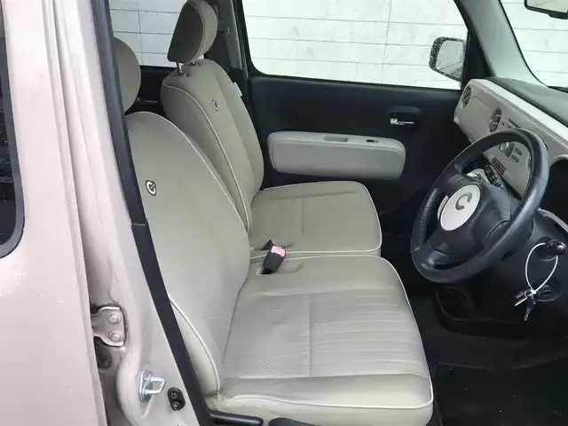 ダイハツ ミラ ココア プラスG 富山県 2012(平24)年 6.5万km ココアベージュマイカメタリック オーディオ/オートエアコン/スマートキー/レベライザー/革巻きステアリング/ドリンクホルダー/フォグランプ/トノカバー/フロアマット/ルーフレール