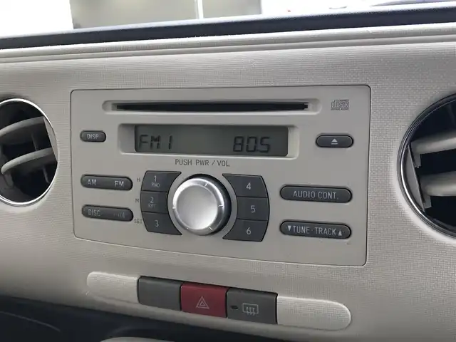 ダイハツ ミラ ココア プラスG 富山県 2012(平24)年 6.5万km ココアベージュマイカメタリック オーディオ/オートエアコン/スマートキー/レベライザー/革巻きステアリング/ドリンクホルダー/フォグランプ/トノカバー/フロアマット/ルーフレール