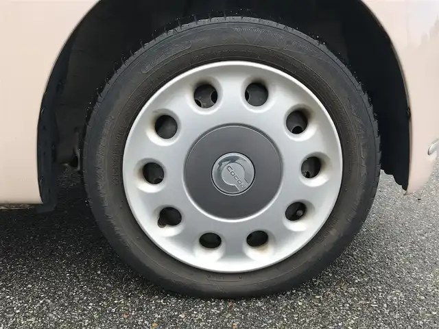 ダイハツ ミラ ココア プラスG 富山県 2012(平24)年 6.5万km ココアベージュマイカメタリック オーディオ/オートエアコン/スマートキー/レベライザー/革巻きステアリング/ドリンクホルダー/フォグランプ/トノカバー/フロアマット/ルーフレール