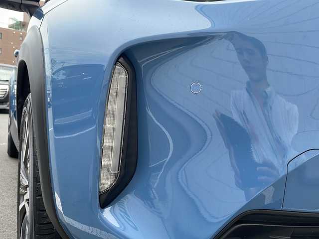 トヨタ ヤリスクロス ハイブリッド Z 静岡県 2022(令4)年 2.4万km ブラックマイカ グレイッシュブルー 2トーン ワンオーナー/ディスプレイオーディオ/Bluetooth/全周囲カメラ/セーフティセンス/レーダークルーズコントロール/オートハイビーム/パワーバックドア/ハーフレザー/シートヒーター/純正18インチＡＷ/ビルトインＥＴＣ/スマートキー/スペアキー/保証書/取説