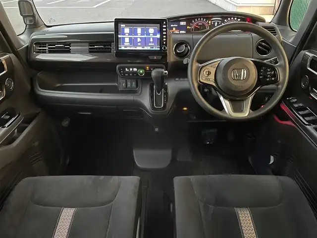 ホンダ Ｎ ＢＯＸ カスタム G EX ホンダセンシング 神奈川県 2018(平30)年 3.8万km クリスタルブラックパール 純正８インチＳＤナビ/CD/DVD/AppleCarPlay/Bluetooth/両側パワースライドドア　/バックカメラ　/追従型クルーズコントロール　/コーナーセンサー　/LEDヘッドライト　/フロントフォグランプ　/ETC　/スマートキー/純正１４インチアルミホイール/純正フロアマット/ドアバイザー/カーテンエアバッグ/衝突被害軽減システム