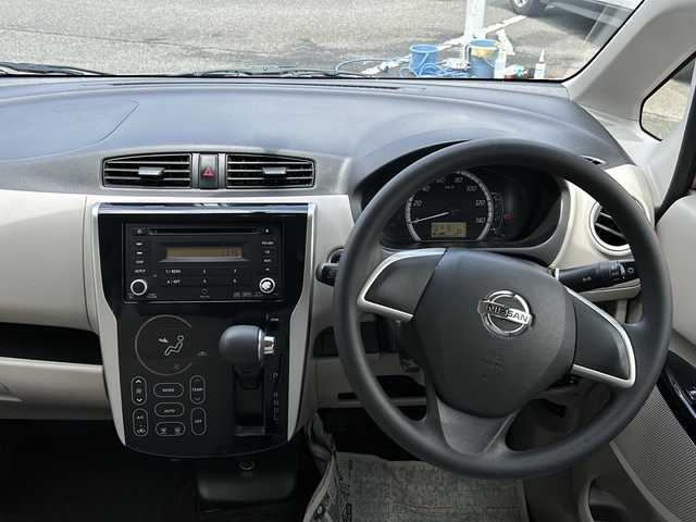 日産 デイズ X 新潟県 2013(平25)年 9.8万km シルキーローズM ワンオーナー/純正カーオーディオ/夏タイヤ積載/ETC/ドアバイザー/スペアキー×1/純正フロアマット/保証書/取扱説明書