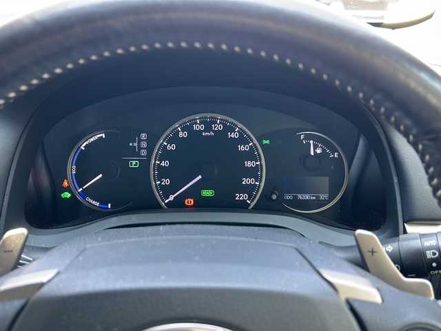 レクサス ＣＴ 200h バージョンC 京都府 2016(平28)年 7.7万km ディープブルーマイカ 純正SDナビ/トヨタセーフティセンス/禁煙車/フロントフォグ/パドルシフト/デュアルエアコン/ポジションメモリー（Ｄ席）/クルーズコントロール/ＬＥＤヘッドライト/前後コーナーセンサー/純正アルミ/パワーシートD席、N席有/合皮シート/シートヒーターD席、N席有/DVD再生機能有/フロアマット純正/MTモード付AT/ビルトインETC