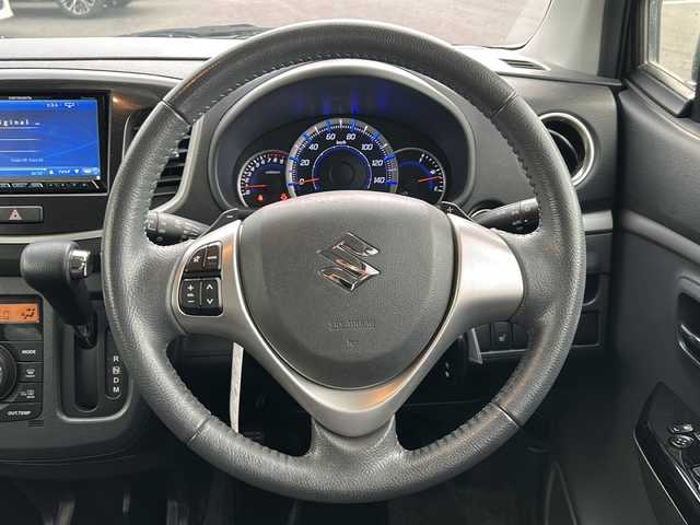 スズキ ワゴンＲ スティングレー T 岐阜県 2012(平24)年 2.8万km パールホワイト 登録時走行距離28093km/社外ナビ/フルセグテレビ/Blue tooth・CD・DVD・SDミュージックサーバー・AUX/ＬＥＤヘッドライト/オートライト/純正１５アルミホイール/シートヒーター前席/ベンチシート/純正フロアマット/プッシュスタート/スマートキー/スペアキー１本/ＭＴモード付ＡＴ/パドルシフト/ドアバイザー/禁煙車