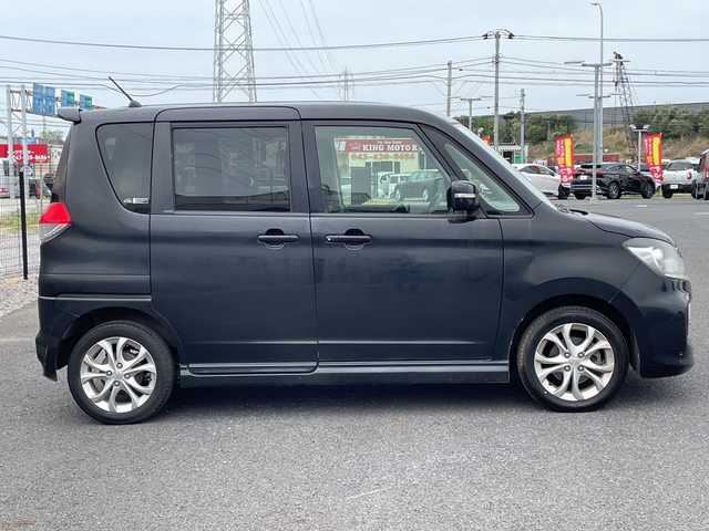 スズキ ソリオ バンディット 千葉県 2013(平25)年 9.6万km ブルーイッシュブラックパール3 両側パワースライドドア/社外ナビ/　・CD/TV/スマートキー×２/オートライト/純正15インチアルミホイール/純正フロアマット