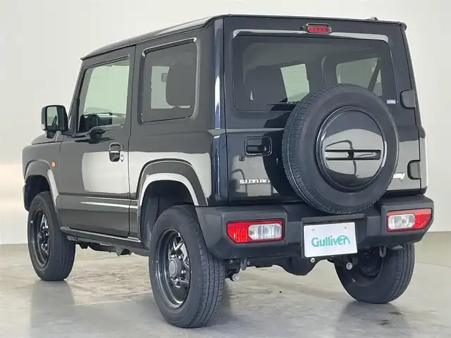スズキ ジムニー XL 愛知県 2019(平31)年 3.9万km ブルーイッシュブラックパール3 社外ナビ　フルセグＴＶ　Ｂｌｕｅｔｏｏｔｈ　ＣＤ　ＤＶＤ　バックカメラ　シートヒーター　プッシュスタート　フォグランプ　背面タイヤ　純正フロアマット　電動格納ミラー　ヘッドライトレベライザー　禁煙車