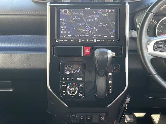 ダイハツ トール カスタムG リミテッド SAⅢ 青森県 2019(令1)年 6.5万km プラムブラウンクリスタルマイカ 4WD/アルパイン9インチナビ・フルセグTV/CD・DVD・Bluetooth/パノラマモニター/両側パワースライドドア/前席シートヒーター/スマートアシスト3/衝突軽減ブレーキ/レーンキープアシスト/オートハイビーム/前後コーナーセンサー/クルーズコントロール/横滑り防止機能/前方ドライブレコーダー/ETC/LEDヘッドライト/フォグライト/社外14インチアルミ/スマートキー/プッシュスタート