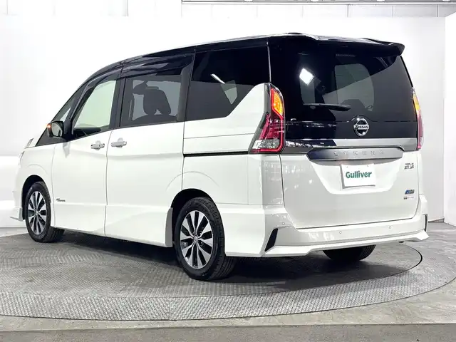 日産 セレナ ハイウェイスター G 大阪府 2016(平28)年 4.8万km ブリリアントホワイトパール 2トーン ProPILOT 純正9incナビTV 360カメラ フリップダウンモニター デジタルインナーミラー シートヒーター レーダークルコン 衝突軽減ブレーキ レーンアシスト 両側パワースライドドア パークアシスト クリアランスソナー