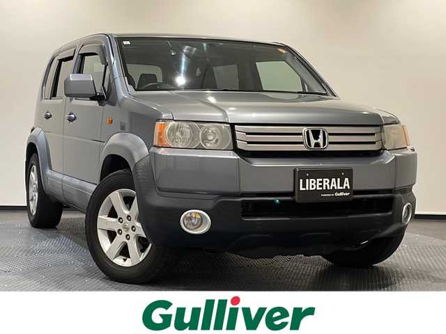 ホンダ クロスロード 18L Xパッケージ 新潟県 2007(平19)年 11.5万km アトランティックブルーグレーメタリック 社外メモリナビ/フルセグTV/ETC/HIDヘッドライト/16インチアルミホイール/コーナーポール