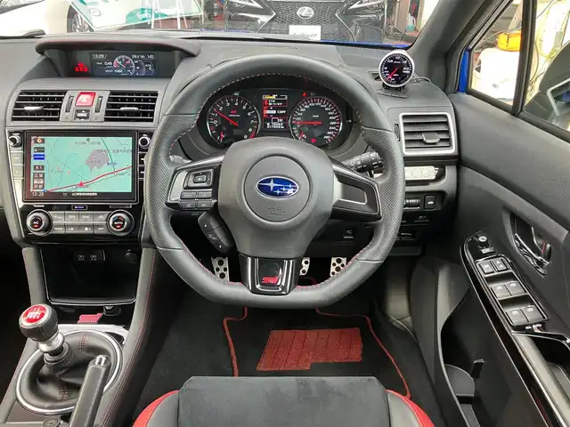 スバル ＷＲＸ ＳＴＩ STI タイプS 山口県 2020(令2)年 1.8万km WRブルーパール ワンオーナー/純正ビルトイン8inSDナビ・TV/F・S・Rカメラ/RECARO ハーフレザースポーツシート/フロント パワーシート/フロント シートヒーター/大型リアウイング/LEDオートライト/スマートキー/スバルリアヴィークルディテクション/ステアリング連動ヘッドランプ/ブラインドスポットモニター