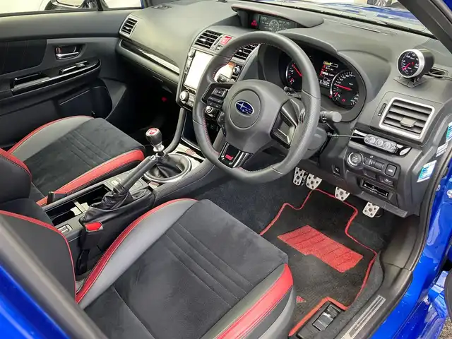 スバル ＷＲＸ ＳＴＩ STI タイプS 山口県 2020(令2)年 1.8万km WRブルーパール ワンオーナー/純正ビルトイン8inSDナビ・TV/F・S・Rカメラ/RECARO ハーフレザースポーツシート/フロント パワーシート/フロント シートヒーター/大型リアウイング/LEDオートライト/スマートキー/スバルリアヴィークルディテクション/ステアリング連動ヘッドランプ/ブラインドスポットモニター
