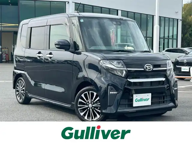 ダイハツ タント カスタム RS 奈良県 2019(令1)年 3.7万km パールブラック 純正ナビ　/フルセグTV/ＥＴＣ　/両側パワースライドドア　/フリップダウンモニター　/Ｂｌｕｅｔｏｏｔｈ/CDチェンジャー/DVD再生機能　/コーナーセンサー前後　/純正フロアマット　/純正アルミホイール　/ＵＳＢ入力端子　/バックカメラ/スペアキー/LEDヘッドライト/オートライト/盗難防止装置/衝突被害軽減システム