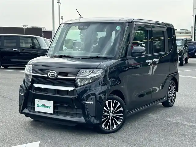 ダイハツ タント カスタム RS 奈良県 2019(令1)年 3.7万km パールブラック 純正ナビ　/フルセグTV/ＥＴＣ　/両側パワースライドドア　/フリップダウンモニター　/Ｂｌｕｅｔｏｏｔｈ/CDチェンジャー/DVD再生機能　/コーナーセンサー前後　/純正フロアマット　/純正アルミホイール　/ＵＳＢ入力端子　/バックカメラ/スペアキー/LEDヘッドライト/オートライト/盗難防止装置/衝突被害軽減システム