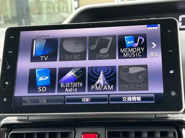 ダイハツ タント カスタム RS 奈良県 2019(令1)年 3.7万km パールブラック 純正ナビ　/フルセグTV/ＥＴＣ　/両側パワースライドドア　/フリップダウンモニター　/Ｂｌｕｅｔｏｏｔｈ/CDチェンジャー/DVD再生機能　/コーナーセンサー前後　/純正フロアマット　/純正アルミホイール　/ＵＳＢ入力端子　/バックカメラ/スペアキー/LEDヘッドライト/オートライト/盗難防止装置/衝突被害軽減システム