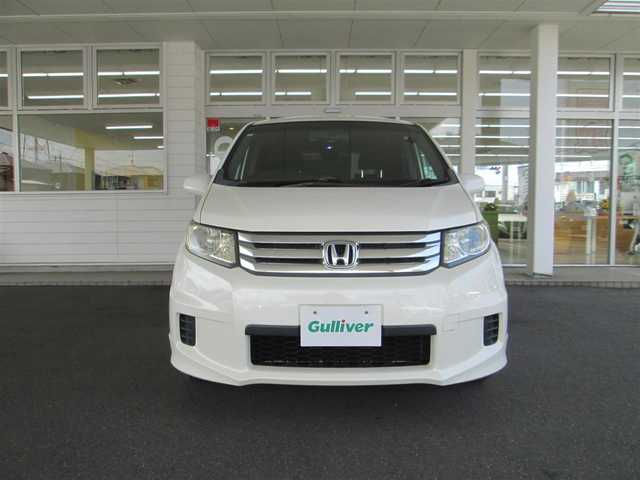 ホンダ フリード スパイク G エアロ 千葉県 2011(平23)年 7.9万km プレミアムホワイトパール 社外SDナビ・フルセグTV/バックカメラ/オーディオ【CD/DVD/BT/SD/USB】/ミラー一体型ドライブレコーダー/片側パワースライドドア/社外クリアテールランプ/社外ツイーター/社外マフラー/HIDヘッドライト/スマートキー/ETC/H24、25、29年記録簿