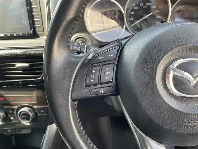 マツダ ＣＸ－５ XD 三重県 2014(平26)年 14.8万km ソウルレッドプレミアムメタリック 登録時147936km/純正ナビ/（AM/FM/TV/Bluetooth）/ワンセグTV/バックカメラ/ETC/ステアリングスイッチ/オートライト/純正アルミ/プッシュスタート
