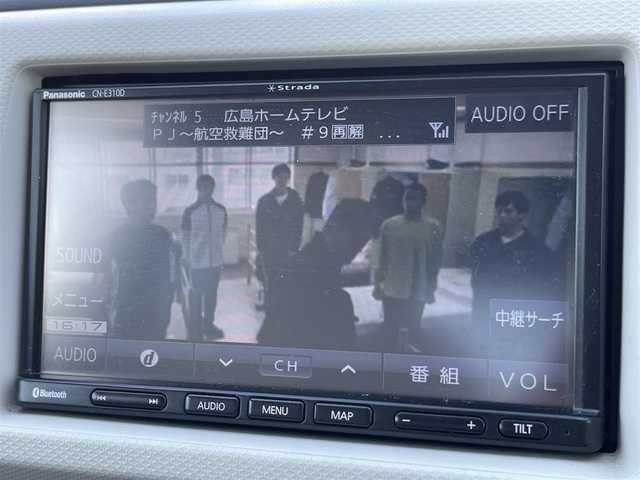 スズキ アルト S 広島県 2018(平30)年 6万km ブルーイッシュブラックパール3 禁煙車/社外SSDナビ(CN-３１０D)/　【CD/Bluetooth/ワンセグTV】/バックカメラ/衝突被害軽減システム/横滑り防止装置/盗難防止装置/D席シートヒーター/ヘッドライトレベライザー/メカニカルキー/スペアキー/アイドリングストップ/純正ホイールキャップ/純正フロアマット/取扱説明書