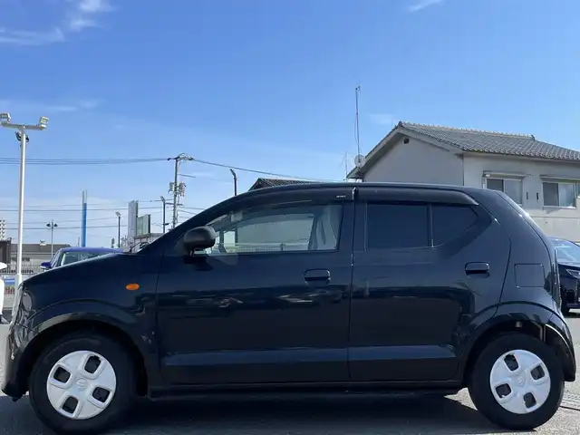 スズキ アルト S 広島県 2018(平30)年 6万km ブルーイッシュブラックパール3 禁煙車/社外SSDナビ(CN-３１０D)/　【CD/Bluetooth/ワンセグTV】/バックカメラ/衝突被害軽減システム/横滑り防止装置/盗難防止装置/D席シートヒーター/ヘッドライトレベライザー/メカニカルキー/スペアキー/アイドリングストップ/純正ホイールキャップ/純正フロアマット/取扱説明書