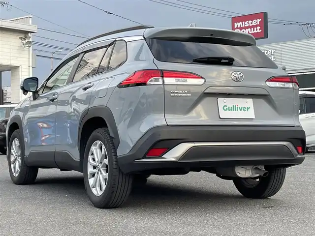 トヨタ カローラ クロス S 広島県 2023(令5)年 3.8万km セメントグレーメタリック ワンオーナー/純正ディスプレイオーディオ/（Bluetooth/ミラーキャスト/USB）/バックカメラ/クルーズコントロール/プッシュスタート/ビルドインETC/衝突軽減ブレーキ/レーンキープアシスト/オートライト