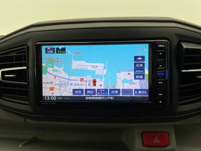 ダイハツ ミラ イース X リミテッド SAⅢ 宮崎県 2019(平31)年 2.8万km スカイブルーメタリック 禁煙車/衝突被害軽減ブレーキ/純正ナビTV/（NMZK-W68D/CD/DVD/Bluetooth/FMAM/フルセグTV)/純正バックカメラ/純正ドライブレコーダー/純正LEDオートライト/純正セキュリティアラーム/純正フロアマット/クリアランスソナー/オートマチックハイビーム/電動格納ミラー/ドアバイザー/WSRSエアバック/ABS/リモコンキー/スペアキー/新車時保証書/取扱い説明書