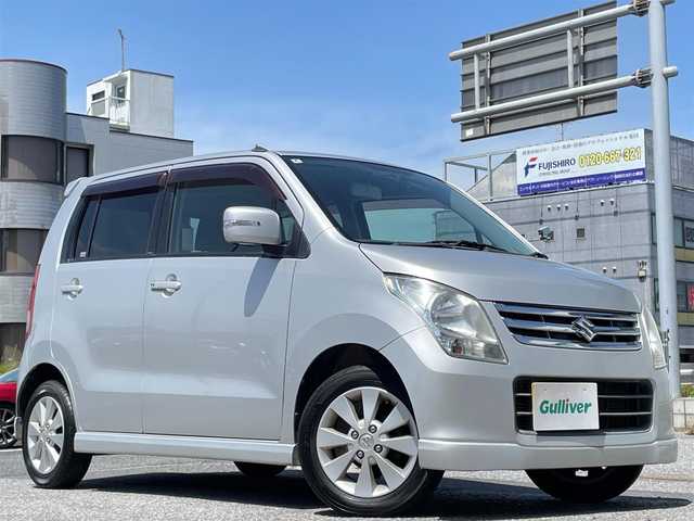 スズキ ワゴンＲ FX－LTDⅡ 千葉県 2010(平22)年 7.8万km シルキーシルバーメタリック 外部検査済み/プッシュスタート/スマートキー/純正オーディオプレイヤー/●ＣＤ/ＡＭ・ＦＭ/電動格納ミラー/ドアバイザー/ドライブレコーダー/純正14インチAW/保証書/スペアキー
