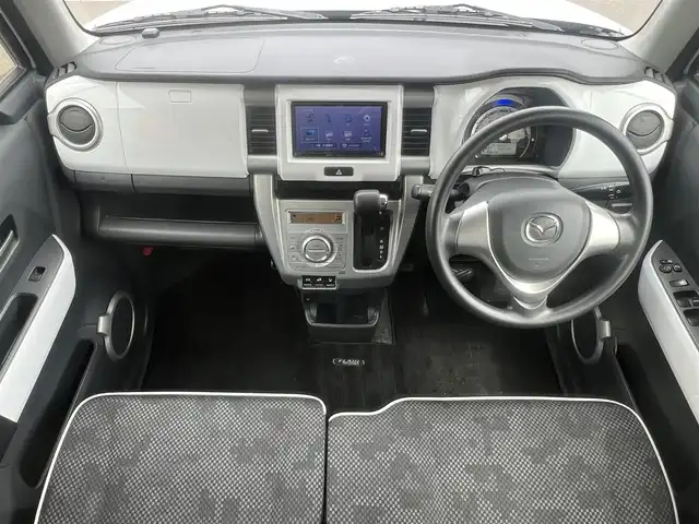 マツダ フレア クロスオーバー XG 秋田県 2017(平29)年 9.6万km ピュアホワイトP ４WD/純正ナビ/衝突軽減システム/フルセグ/バックカメラ/純正アルミ/スマートキー/前席シートヒーター/アイドリングストップ/ダウンヒルアシストコントロール/プッシュスタート/ETC/純正フロアマット/純正ドアバイザー/オートライト/オートエアコン/パワーステアリング/パワーウィンドウ/横滑り防止/盗難防止装置/電動格納ミラー/保証書/取扱説明書/記録簿