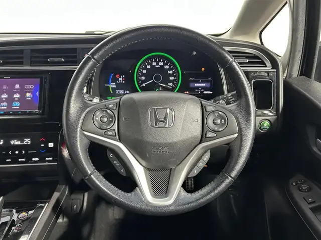 ホンダ シャトル ハイブリッド X ホンダセンシング 大阪府 2019(令1)年 3.9万km クリスタルブラックパール 社外ナビ(フルセグ/DVD再生/Bluetooth) バックカメラ ETC 衝突軽減 レーダークルコン レーンアシスト ハーフレザー シートヒーター パドルシフト スマートキー Pスタート
