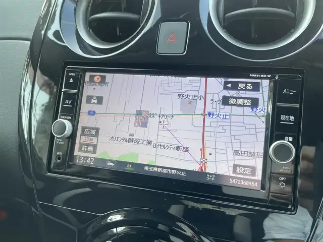 日産 ノート e－パワー X 埼玉県 2019(平31)年 4.2万km ダークメタルグレー /純正メモリナビ//フルセグTV//アラウンドビューモニター//CD&DVD&Blu-ray再生//Bluetooth接続//クルーズコントロール//ETC//スマートキーx2//LEDヘッドライト//インテリジェントルームミラー//衝突軽減ブレーキ//車線逸脱警報//Wエアバッグ&ABS//横滑り防止装置//クリアランスソナー//前後ドライブレコーダー//オートライト//プライバシーガラス//ドアバイザー//純正15インチAW//新車時保証書//取扱説明書//ナビ取説